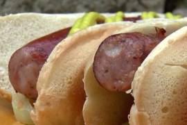 Serres Delivery Ο Βλάχος Σάντουιτς με Λουκάνικο
